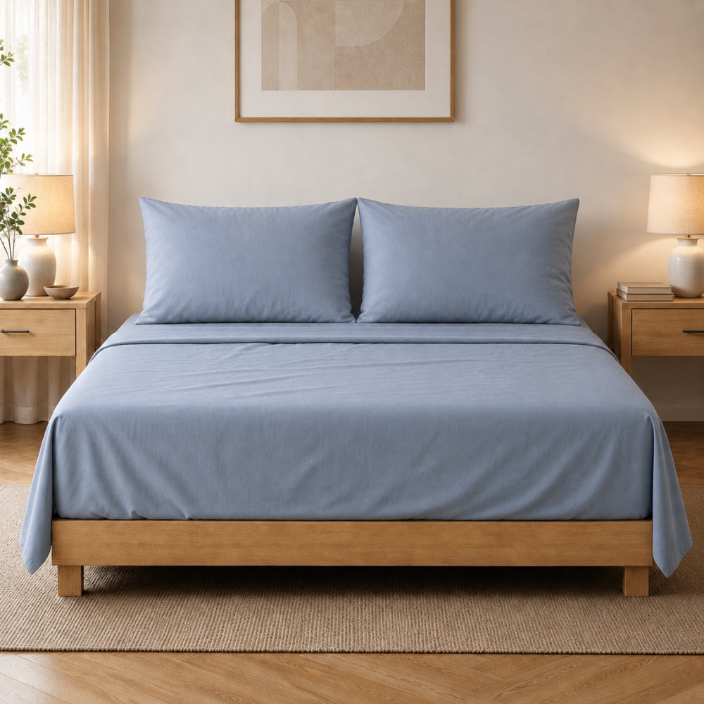 Evergreen Collection Sheet Set - BLUE
